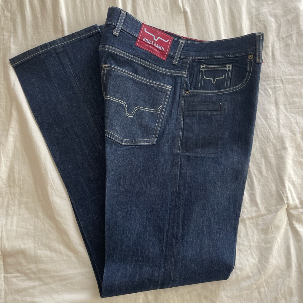 Kimes Ranch Dark Blue Jeans